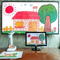 Constant change V320 physical booth teaching projector display table book calligraphy painting projector webcast