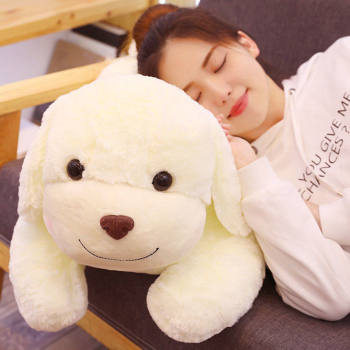 Plush Toy Dog Doll for Children, Girl's Sleeping Pillow, Large Dog Doll Gift, Car Decoration