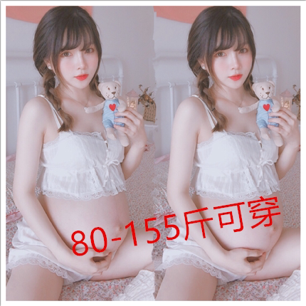 Lace homewear vest princess style palace style suspenders pajamas women summer cotton thin sexy two-piece suit