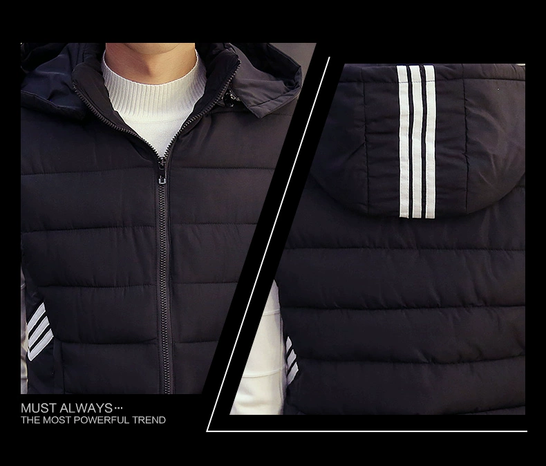Mùa thu đông mùa đông áo vest cotton nam và nữ thời trang Hàn Quốc phiên bản tự may dày cotton vest vest đôi mẫu áo khoác không tay thủy triều khoác vest nam