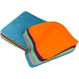 Волокнистые очки ткани на заказ на заказ логотип цвет мягкие очки для печати