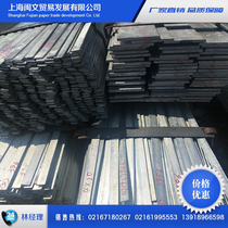 Retail hot galvanized flat steel leng du xin bian tie hot dip galvanized iron GB grounding galvanized flat steel