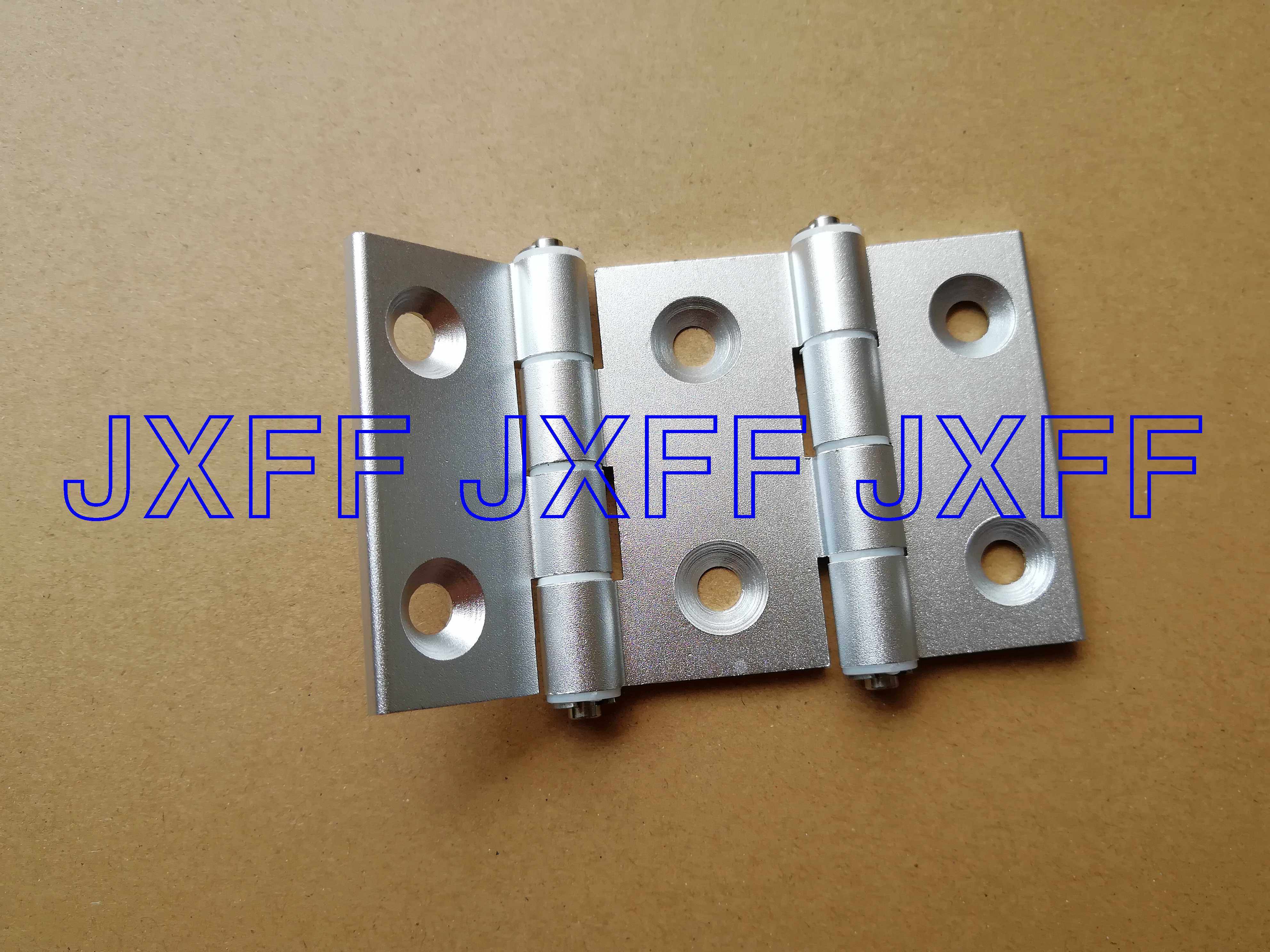 Double shaft profile hinge 37*42 37*37 hole distance profile rack double door aluminum hinge AKQ01-G-Z-LR