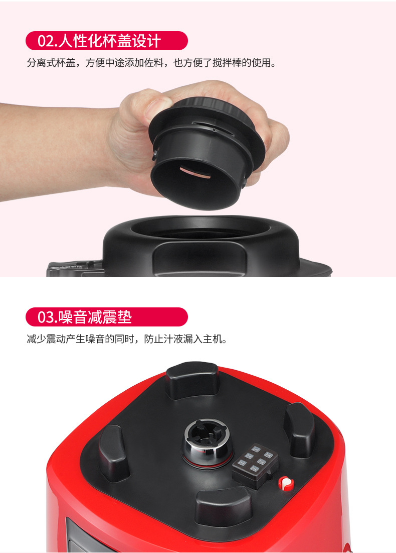 máy xay cho bé ăn dặm Máy ép trái cây sữa đậu nành đa chức năng sưởi ấm nhà máy trái cây và rau quả tự động thu hẹp một dòng máy ép philip hr1836