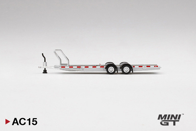 Модель машины tsm mini gt 338/ac15 1/64  land rover defender 90 white 拖车 Minigt