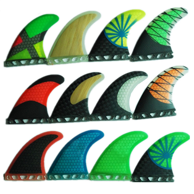 Factory direct sales SURF FUTURE FIN fiberglass material fish fin surfboard tail fin accessories