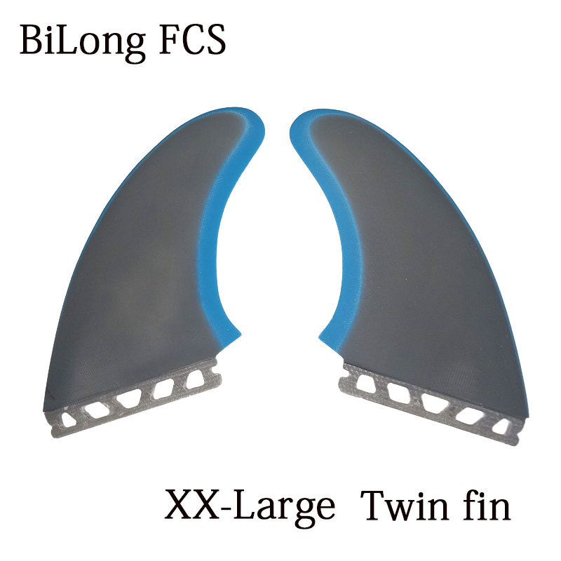 Surfboard tail fin fishboard double large fin FUTURE BOX hard glass fiber material rudder keel surf fin