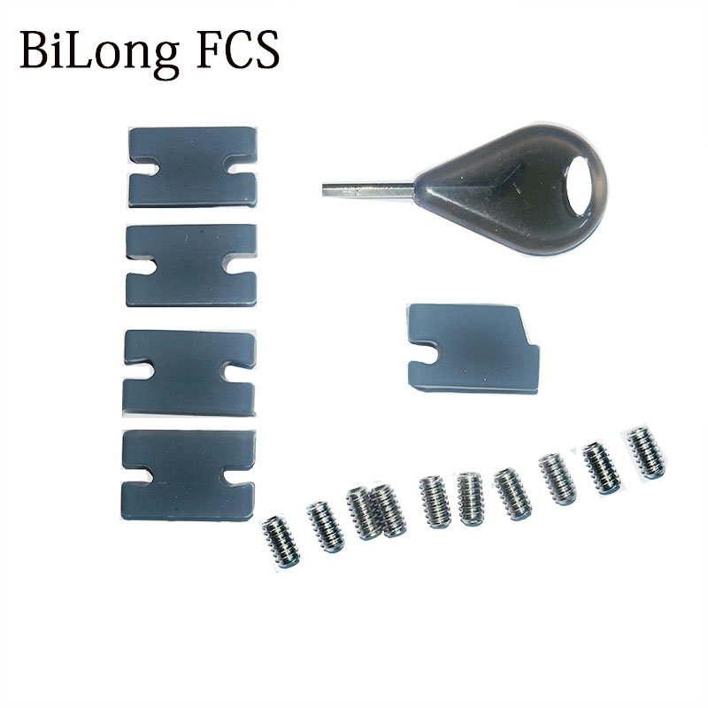 Changing FCS II Tail Fin Slot Compatibility Silicone Plug Kit to Fill FCS Fins Surfboard Fin Mounting Accessories