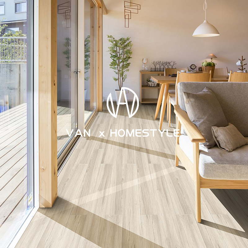 Vatican Nordic style ins bedroom imitation solid wood grain tile living room dining room floor tile kitchen balcony antique brick