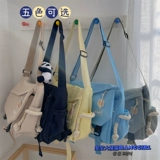 Tide, японская сумка через плечо, вместительная и большая сумка на одно плечо, в японском стиле, Южная Корея