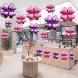 Воздушный шар, атмосферное ювелирное украшение, декор, четырехлистный клевер