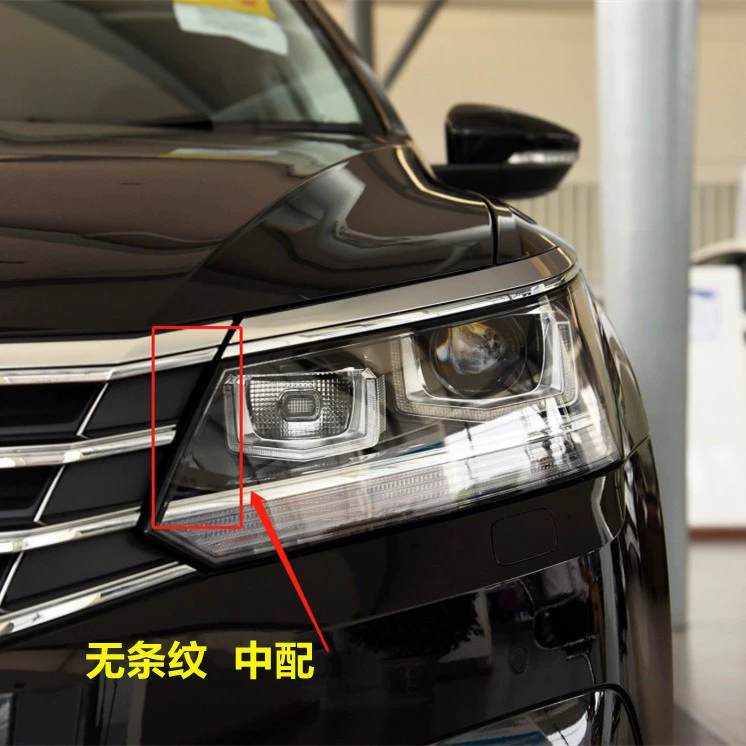 Phù hợp với vỏ đèn pha Volkswagen Passat 04-20 xe vỏ đèn pha trái xe phải vỏ đèn nguyên bản đèn bi xenon đèn hậu ô tô 