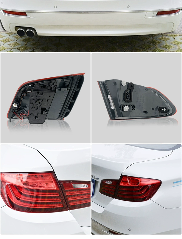 đèn phá sương mù xe ô tô Thích hợp cho BMW 5 series cụm đèn hậu phía sau xe F18 năm F10 nguyên bản 11-17 đèn bên trái đèn bên phải vỏ vỏ vỏ đèn sương mù xe ô tô đèn led trang trí ô tô