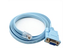 RJ45 to RS232 line COM serial port 9-hole Crystal Head line db9 serial port to network port line