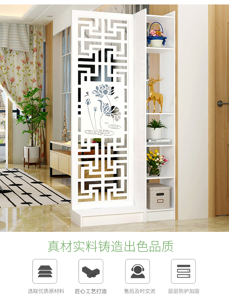Màn hình mục vụ châu Âu phân vùng phòng khách lối vào tủ cửa phòng ngủ văn phòng khách sạn thời trang đơn giản gấp màn hình rỗng - Màn hình / Cửa sổ bức bình phong đẹp