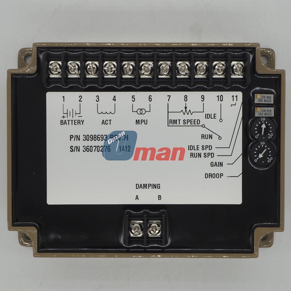 3098693 Conmings throttle board brushless diesel generator unit rated speed controller speed controller