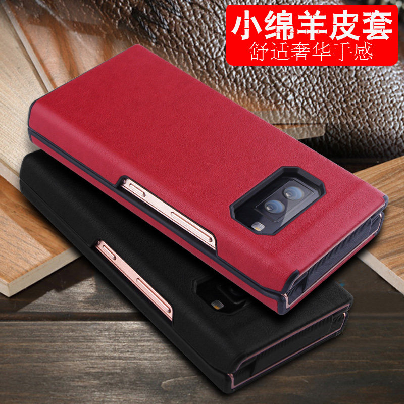 Samsung W2019 mobile phone protective case w2019 leather case leather touch screen flip two-piece body full edge crocodile pattern shell