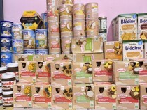 Country now French babybio accompanied by baby fruit puree cereals Nutritional Supplement without adding 6 months 2x130g