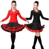 Комплект, летняя юбка, танцующий лонгслив для пожилых людей, для среднего возраста