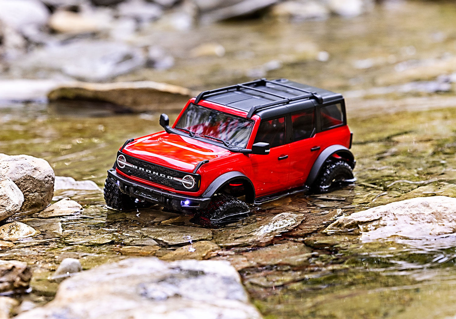 Игрушка traxxas 新款trx4m 彷真1/18攀爬车 路虎烈马遥控车#97054-1