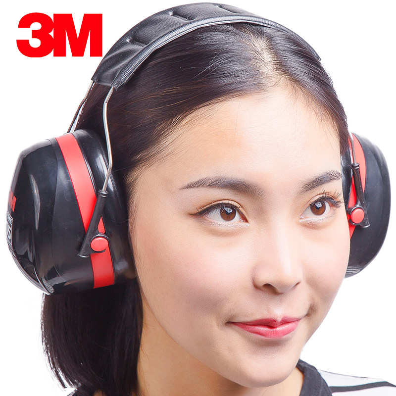 Promotion 3M H10A Head Belt Ear Hood Anti Noise Learning Snore Sleep F1 Racing Industry Noise
