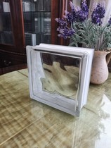 Ultra white hollow glass brick 190 * 190 * 80 Xuanguan background wall amount large from excellent