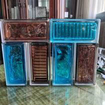 Color glass brick 190 * 90 * 80 color glass brick background wall inside color series