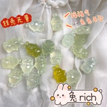 Rabbit Rabbit Jade Rabbit Xiuyu Zodiac Pendant Zodiac Year Full Moon Gift Zodiac Rabbit New Year Gift Gift for Girlfriend