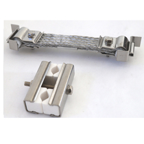 Z-type silicon molybdenum rod aluminum braid clamp with hook
