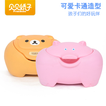 Piggy toy storage box children cartoon bear storage box storage cabinet kindergarten finishing cabinet large storage box