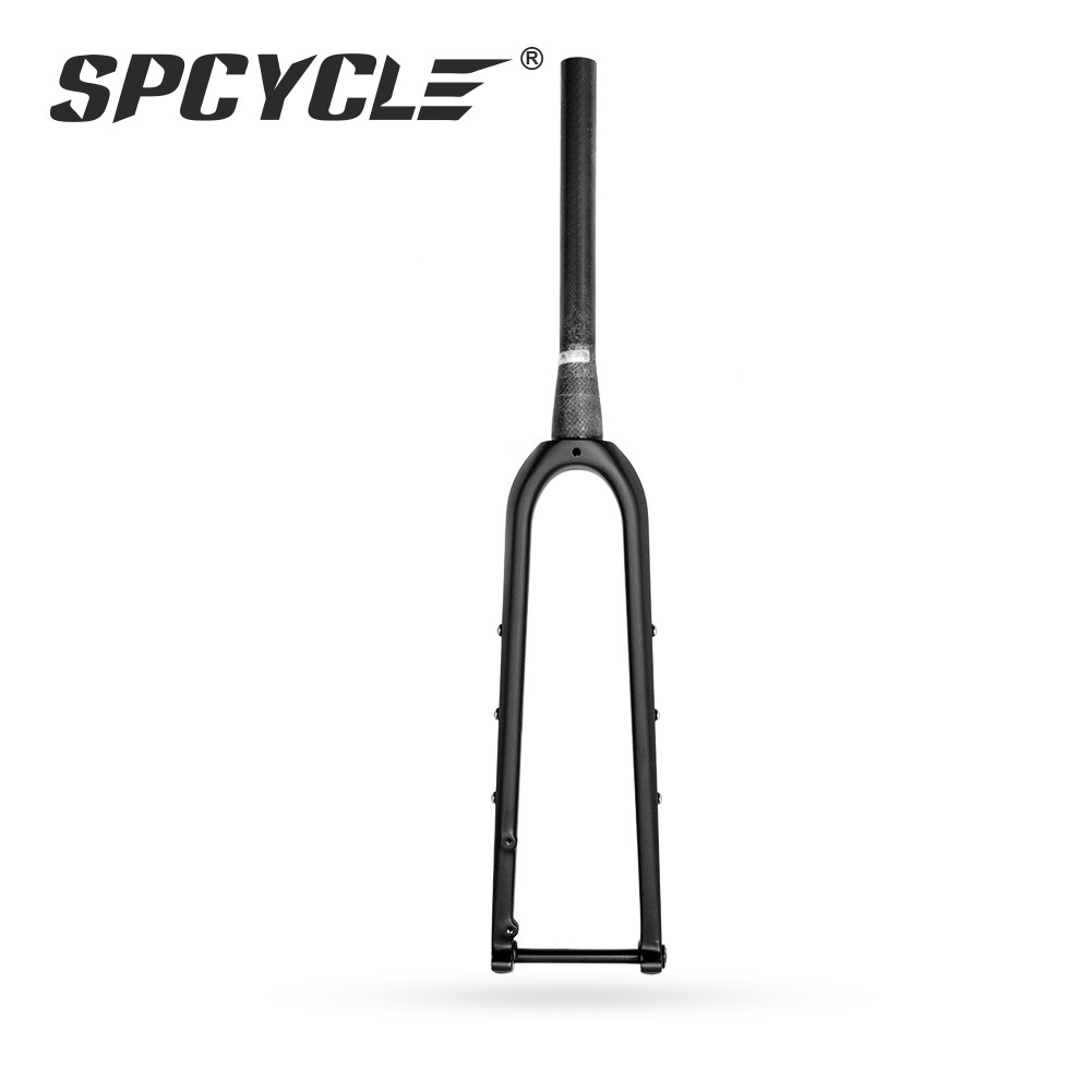 700x45C gravel Gravel cross-country road mountain front fork gravel outside carbon fiber front fork shaft 100x12