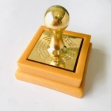 Даосский поставляет даос -даос -даос -даос -даос -даоист Лаоджун Джунжун Медный Чистый Медный Печать медного уплотнения Печать 5 см. Отправка базы