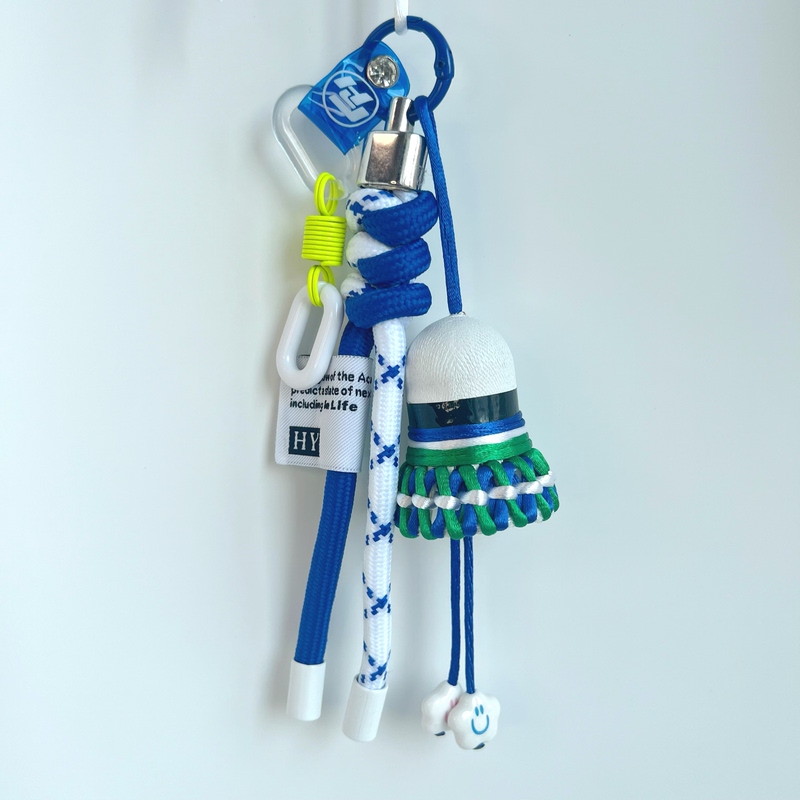 Badminton Pendant Keychain Creative Gift Couple Birthday Gift Bag Decoration