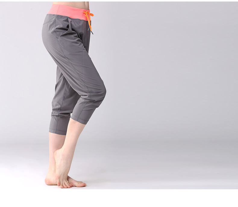 Samyama yoga quần áo thể thao của phụ nữ chạy thể dục yoga quần lỏng quần mỏng quần yoga cắt quần thảm tập yoga định tuyến
