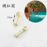 Bvlgari, совместимая металлическая сумка, аксессуары, гантели, аксессуар для сумки, не выцветает