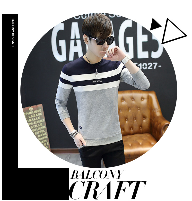Áo thun nam tay dài polo xu hướng cotton áo thun xuân hè cổ áo sơ mi mùa thu hoang dã phiên bản Hàn Quốc của quần áo áo thun adidas