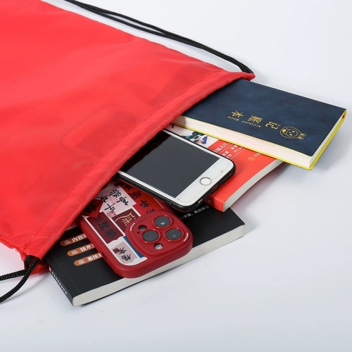 Спортивная спортивная сумка подходит для пеших прогулок, рюкзак, мешочек, для бега, на шнурках, делается под заказ, с печатью вашего логотипа