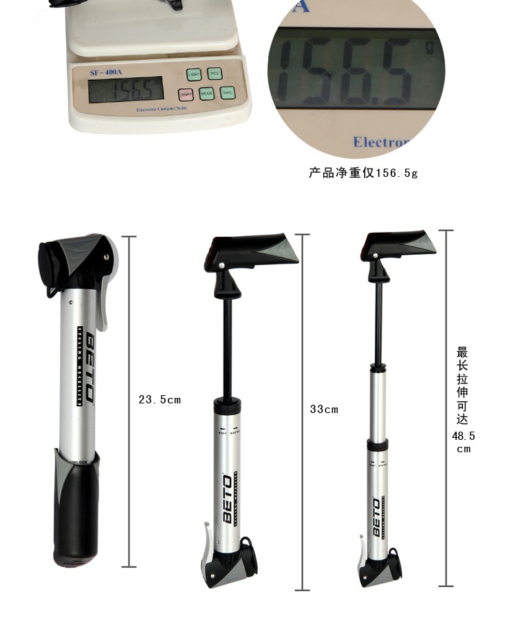 Pompe à vélo BETO - Ref 2387033 Image 12