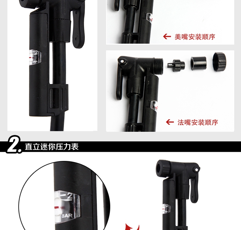 Pompe à vélo BETO - Ref 2396669 Image 13