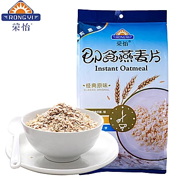 【荣怡】即食纯燕麦片1500g[20元优惠券]-寻折猪