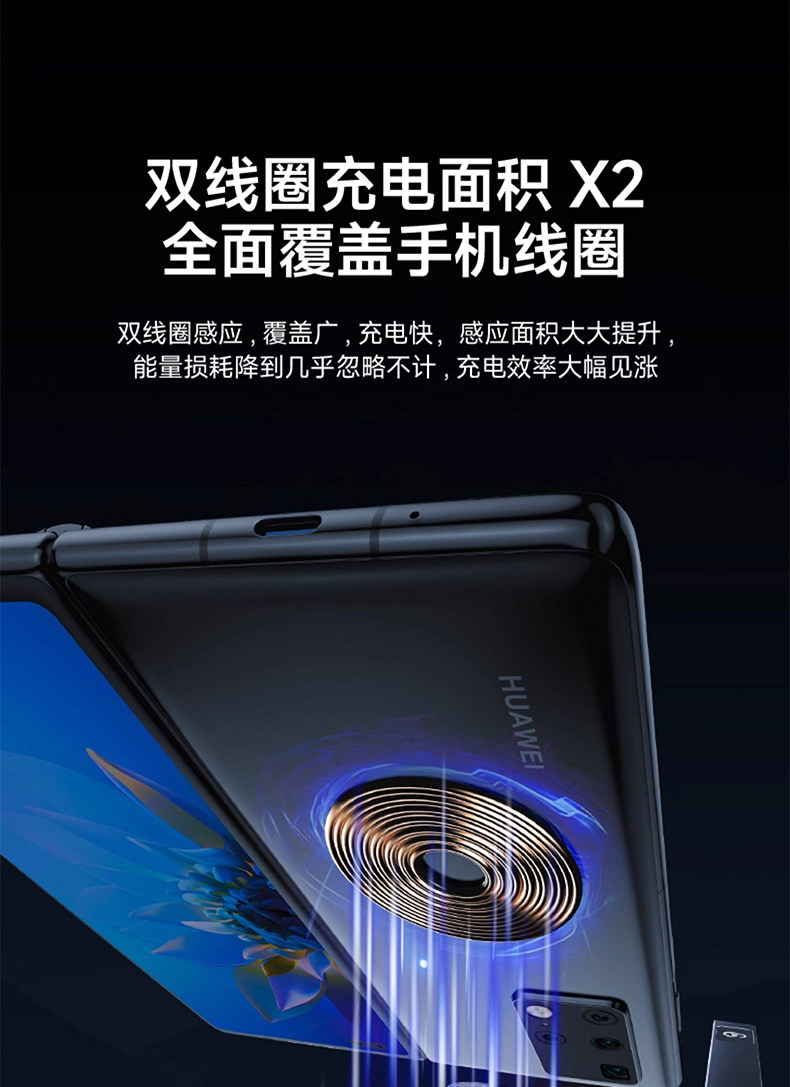 Suitable for Huawei MateX 40% off foldable screen phone car mount, automatic clamping phone holder, car navigation support stand