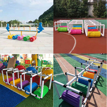 Kindergarten Seven Color Roller Coaster Children Sensation System Training Equipment Rolling Barrel Car Team Multiperson Coaster Outdoor Toys