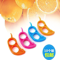 10 pieces of clever orange opener orange peeler orange peeler creative portable quick peeler artifact
