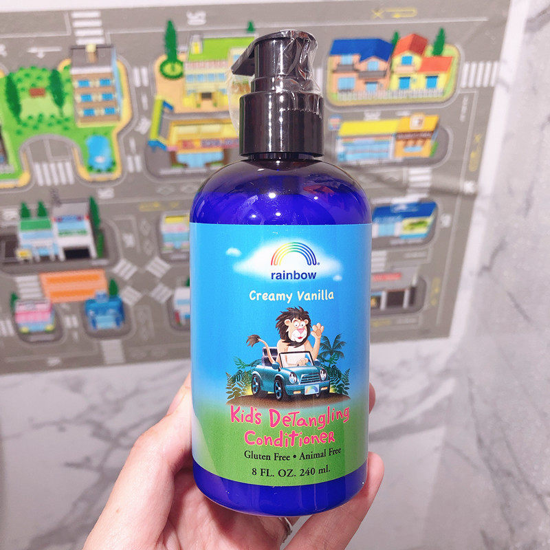 Hong Kong Shunma USA Rainbow Research Rainbow Study Baby Shampoo Cream Vanilla 240ml