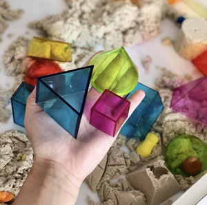 Shun Mom Learning Resources Transparent Space Transparent Space Three -Dimensional Geometry Teaching Aids