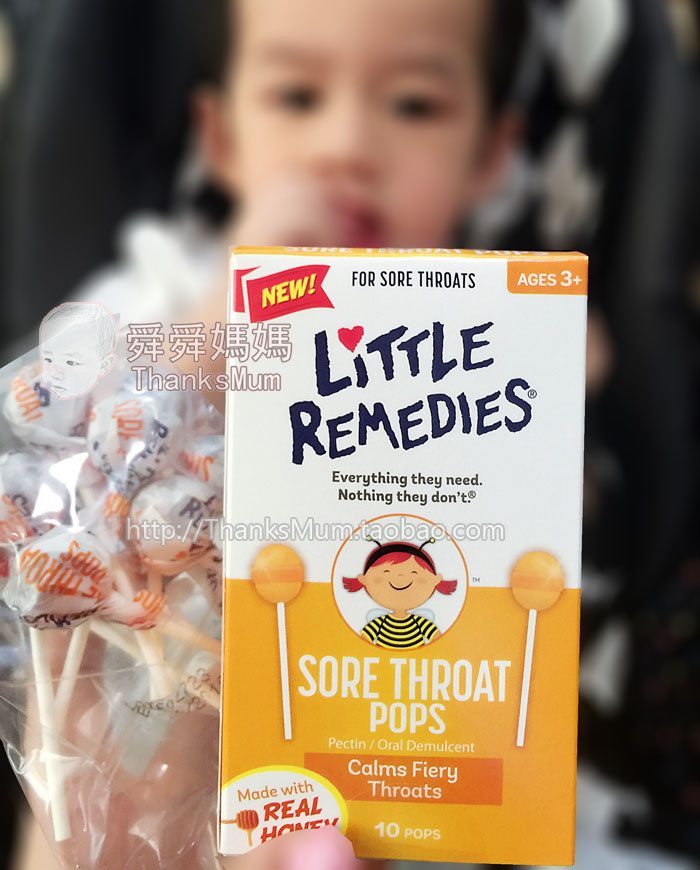 Shun Shun Mama American Little Colds remedies natural homeopathic honey throat cough lollipop