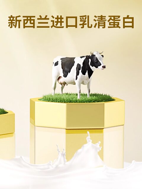 Kangenbei Gold Can Protein Powder Enhances Immunity, Genuine Whey Protein Powder for Nutrition for Middle-Aged and Elderly Men and Women