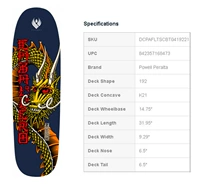 Небесно-голубой 9,265 x 31,95