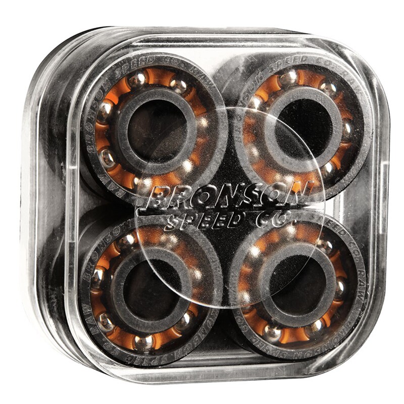 American Bearing King BRONSON Bearings Coverless Bearing Raw Technology Speed easy fly skateboard shop