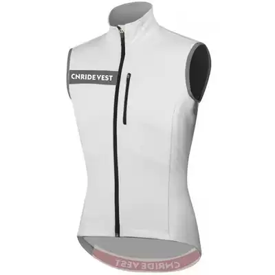 CNRIDE autumn and winter thickened fleece windproof warm windproof riding vest waterproof splashy shell thick coat